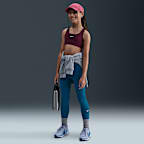 Leggings Dri-FIT de tiro alto para niña talla grande Nike One