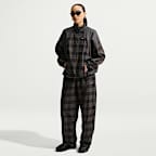 Nike Sportswear Women's Oversized Checked Flannel Anorak Jacket