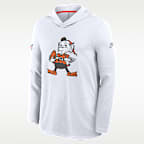 Cleveland Browns Alt Men's Nike Dri-FIT NFL Long-Sleeve Hooded Top