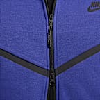 Chamarra Windrunner de tejido Fleece de cierre completo para hombre Nike Tech