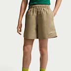 กางเกงขาสั้นแบบทอเด็กโต Nike Sportswear