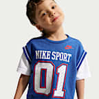 Conjunto de shorts de 2 piezas Multisport infantil Nike Sportswear