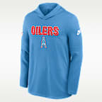 Tennessee Titans Pass Accuracy Men's Nike Dri-FIT NFL Long-Sleeve Hooded Top