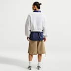 Nike Studio Fleece Medium Weight Women's Oversized Cropped Crew