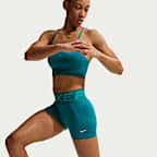 Shorts de ciclismo de tiro alto de 8 cm para mujer Nike Pro Sculpt