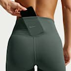Nike Zenvy Cykelshorts med hög midja 20 cm för kvinnor