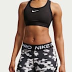 Shorts de ciclismo estampados de tiro medio de 8 cm para mujer Nike Pro