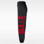 Pants de básquetbol de tejido Fleece Therma-FIT para hombre Chicago Bulls Standard Issue