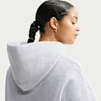 Sudadera con gorro sin cierre oversized para mujer Nike Studio Fleece Medium Weight