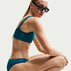 Nike Swim Women's Shoreline Texture Hipster Bikini Bottom