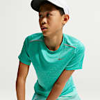 Nike Miler Older Kids' Dri-FIT Short-Sleeve Top