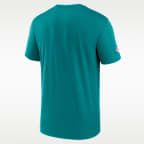 Playera Nike Dri-FIT de la NFL para hombre Miami Dolphins Alt Legend Small Logo