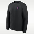 New York Mets Tech Fleece Men's Nike MLB Pullover Crew