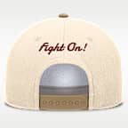 Gorra universitaria Nike ajustable y con estructura A-Frame para hombre USC Legacy Rise