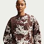 Nike Studio Fleece Medium Weight Women's Oversized Crew