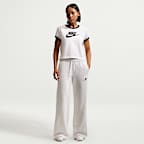 Nike Sportswear Club Fleece Women's Mid-Rise Wide-Leg Sweatpants