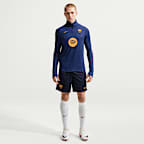 Maglia da calcio per allenamento in maglia Nike Dri-FIT FC Barcelona Strike da uomo – Terza