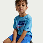 Nike Sportswear In The Zone Little Kids' 2-Piece Relaxed French Terry Shorts Set