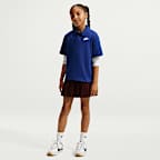 Nike Sportswear Club Older Kids' Knit Short-Sleeve Polo