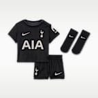 Tottenham Hotspur 2025/26 Stadium Away Baby/Toddler Nike Football Replica 3-Piece Kit