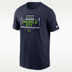 Playera Nike de la NFL para hombre Seattle Seahawks Local Essential