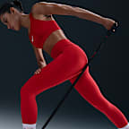 Leggings de cintura alta sin costura delantera de 7/8 para mujer Nike Universa