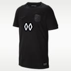 Jersey By You de fútbol Nike Dri-FIT Replica personalizable para niños talla grande Noruega visitante 2026 Stadium