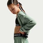 Nike Pro Older Kids' (Girls') Dri-FIT 2-in-1 Shorts