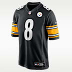 Aaron Rodgers Pittsburgh Steelers Men's Nike NFL Game Jersey