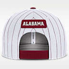 Alabama Primetime Pin Stripe 2-Tone Men's Nike Dri-FIT College Adjustable Hat