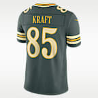 Tucker Kraft Green Bay Packers Rivalries Collection Men's Nike Dri-FIT NFL Limited Jersey