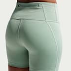 Tajta löparshorts 10 cm med hög midja Nike Tempo för kvinnor