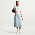 Nike Sportswear Older Kids' (Girls') Cropped Mod T-Shirt