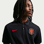 Nederland The Nike Polo Nike Dri-FIT fotballpoloskjorte til herre