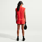 Skort de tiro medio para mujer Nike Sportswear Tech Fleece