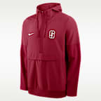 Stanford Anorak Men's Nike College 1/2-Zip Hooded Jacket