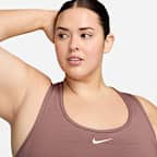 Nike Swoosh Medium Support Women's Padded Sports Bra (Plus Size)