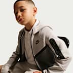 Sudadera con gorro con cierre completo para niños grandes Nike Sportswear Tech Fleece