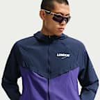 Veste de running déperlante Nike Stride pour homme
