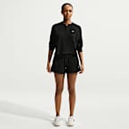 Nike Sportswear Chill Waffle Women's Oversized Long-Sleeve Henley Top