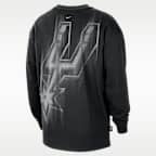 San Antonio Spurs Standard Issue Men's Basketball Long-Sleeve Top