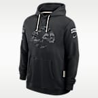 Sudadera con gorro sin cierre Nike Dri-FIT de la NFL para hombre Los Angeles Rams Salute to Service Sideline