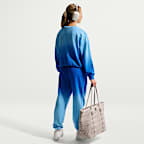 Nike Studio Fleece Lightweight Big Kids' (Girls') Oversized Graphic Crew