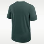 Michigan State Sideline Coach Men's Nike Dri-FIT College Top