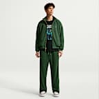 เสื้อแจ็คเก็ตบาสเก็ตบอลซิปยาวผู้ชาย LeBron