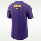 Playera universitaria Nike para hombre LSU Primetime Seasonal