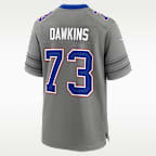 Jersey Nike de la NFL Game para hombre Dion Dawkins Buffalo Bills