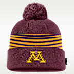 Minnesota Sideline Peak Men's Nike College Cuffed Pom Beanie
