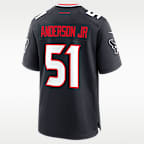 Will Anderson Jr. Houston Texans 25th Season Men's Nike NFL Game Jersey