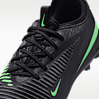 Nike Jr. Phantom 6 Low Academy Big Kids' Hard-Ground Soccer Cleats